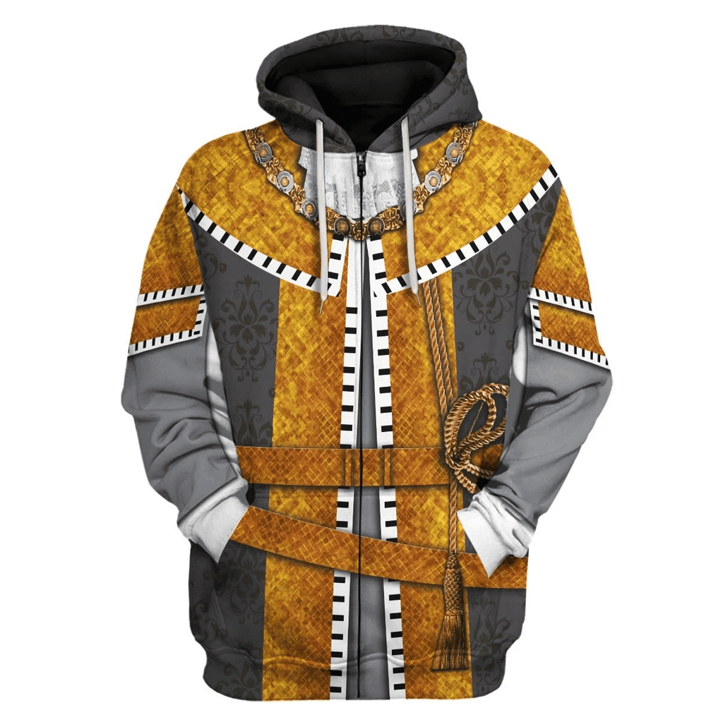 Gearhomie William III of England Costume Hoodie Sweatshirt T-Shirt Tracksuit - Gearhomie.com