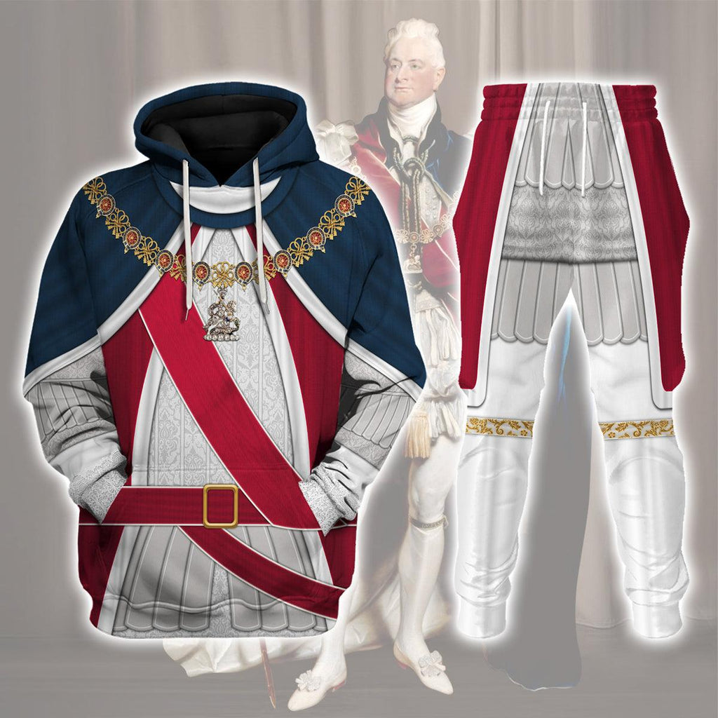 Gearhomie William IV of England Costume Hoodie Sweatshirt T-Shirt Tracksuit - Gearhomie.com