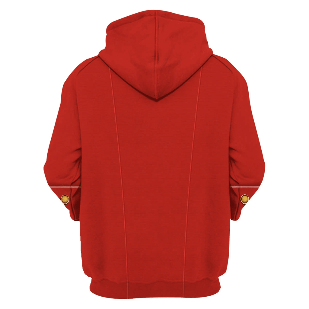 Gearhomie Wolfgang Amadeus Mozart Costume Hoodie Sweatshirt T-Shirt Tracksuit - Gearhomie.com