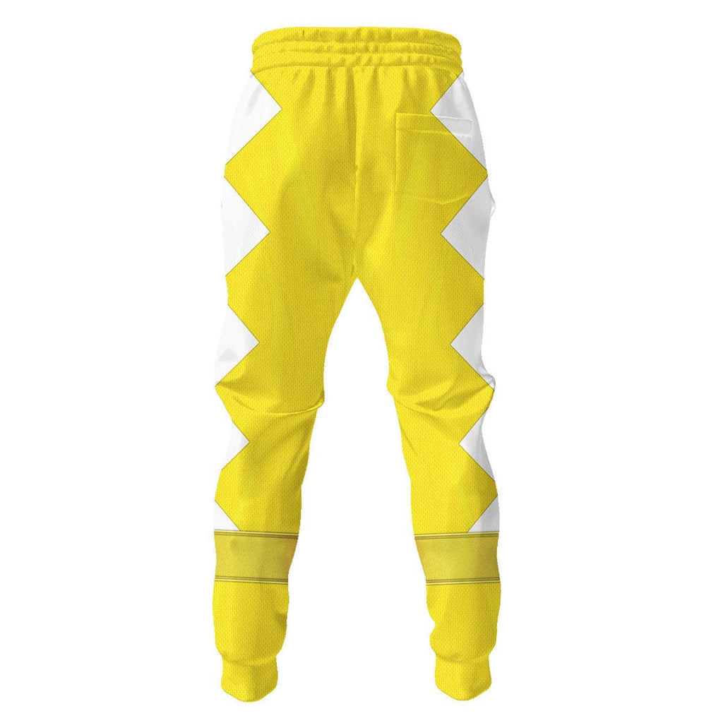 Gearhomie Yellow Ranger Dino Thunder Hoodies Sweatshirt T-shirt Hawaiian Sweatpants - Gearhomie.com