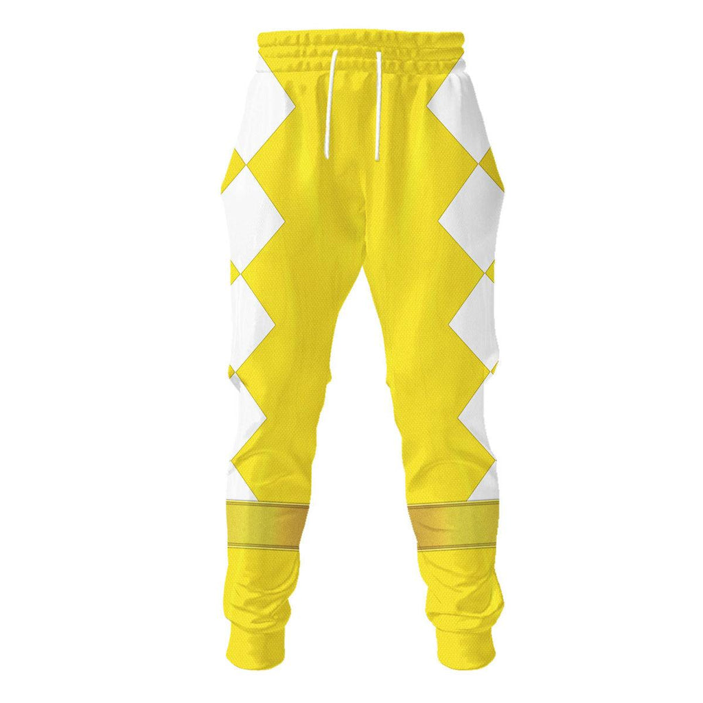 Gearhomie Yellow Ranger Dino Thunder Hoodies Sweatshirt T-shirt Hawaiian Sweatpants - Gearhomie.com