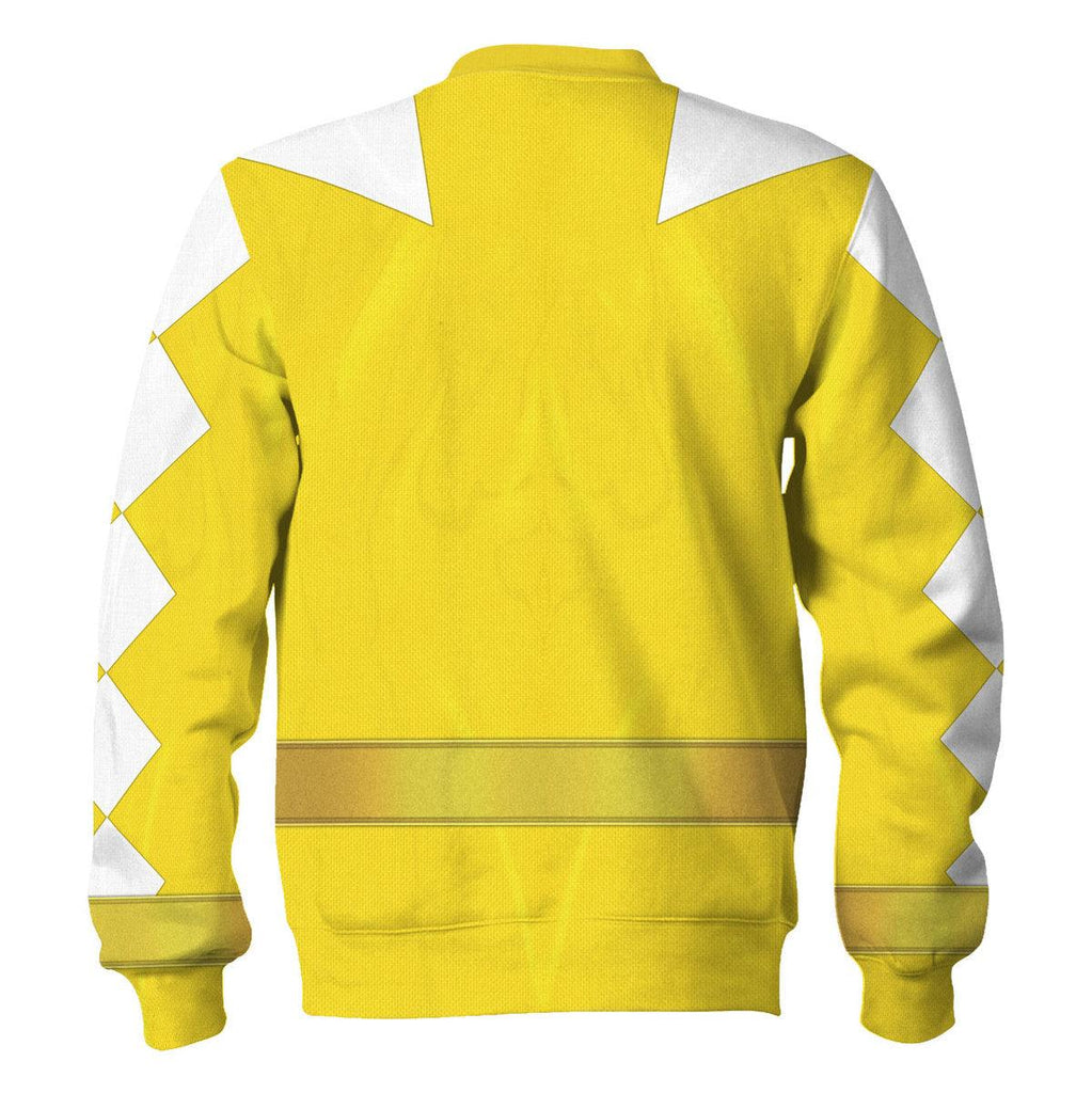 Gearhomie Yellow Ranger Dino Thunder Hoodies Sweatshirt T-shirt Hawaiian Sweatpants - Gearhomie.com