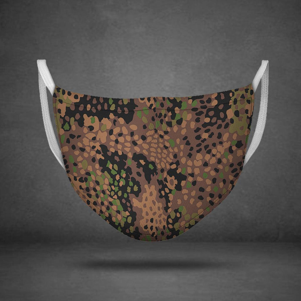 German WWII Erbsenmuster pattern Pea Dot Camo Face Mask - DucG