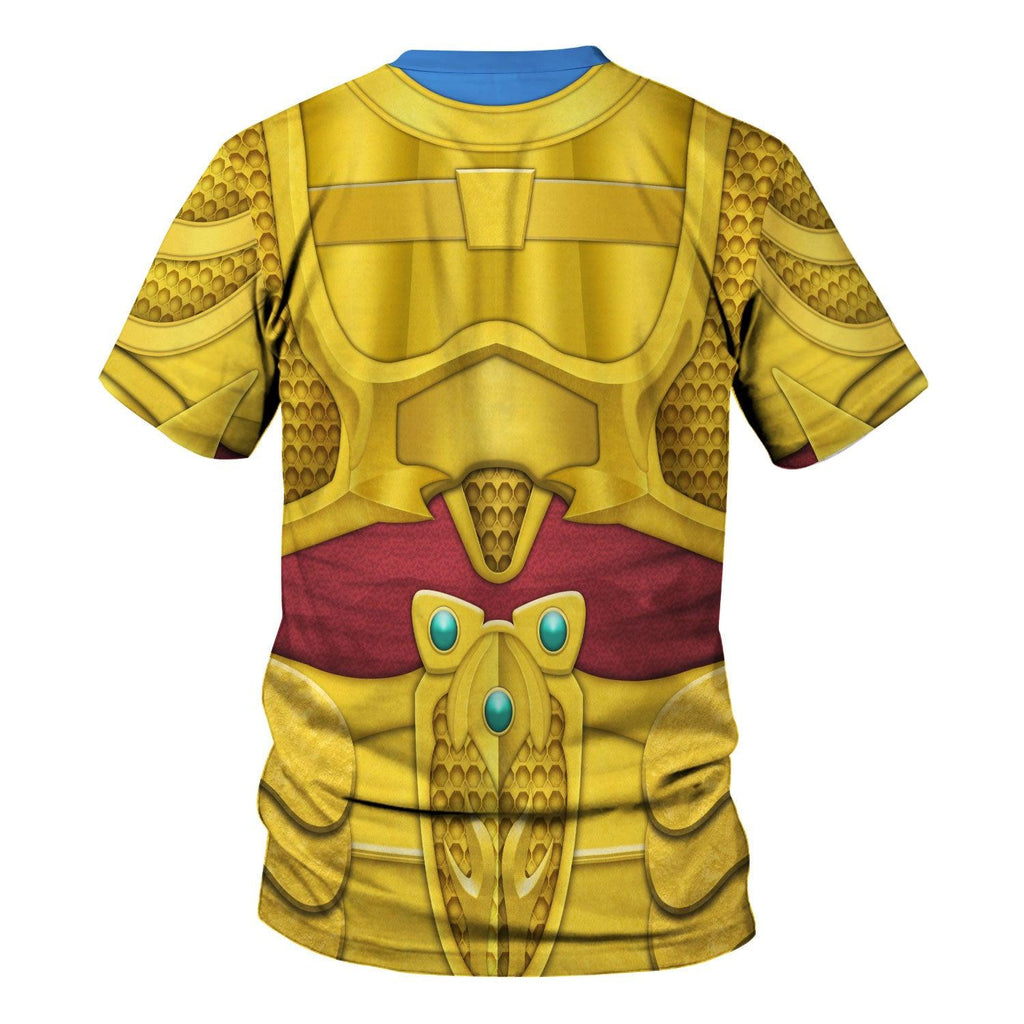 Goldar Mighty Morphin Hoodies Sweatshirt T-shirt Hawaiian Tracksuit - Gearhomie.com