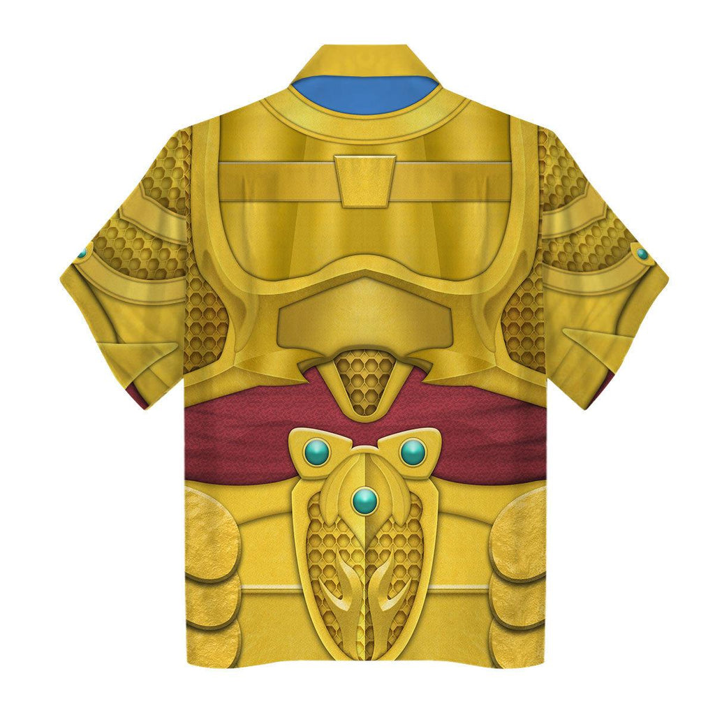 Goldar Mighty Morphin Hoodies Sweatshirt T-shirt Hawaiian Tracksuit - Gearhomie.com