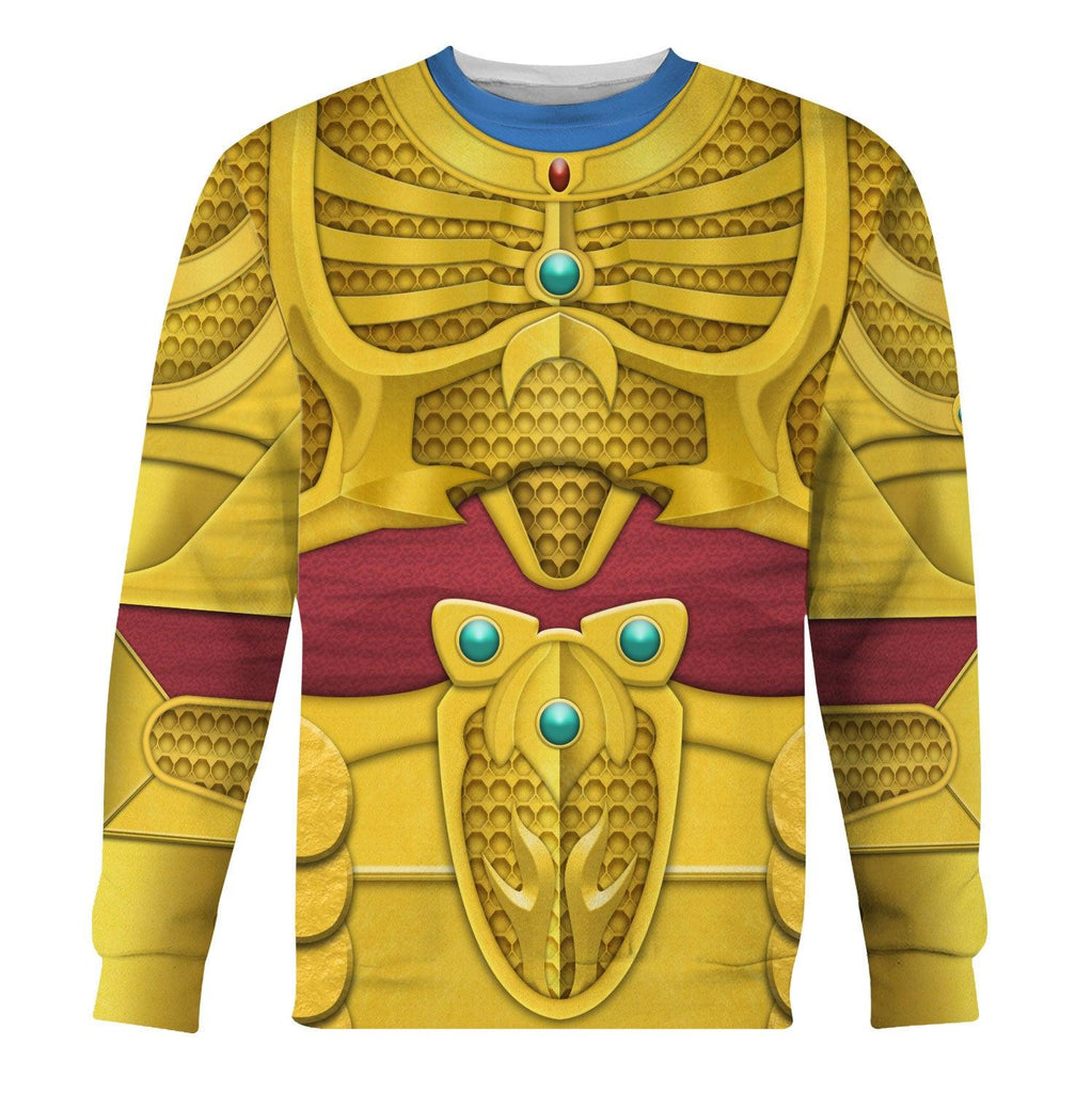 Goldar Mighty Morphin Hoodies Sweatshirt T-shirt Hawaiian Tracksuit - Gearhomie.com