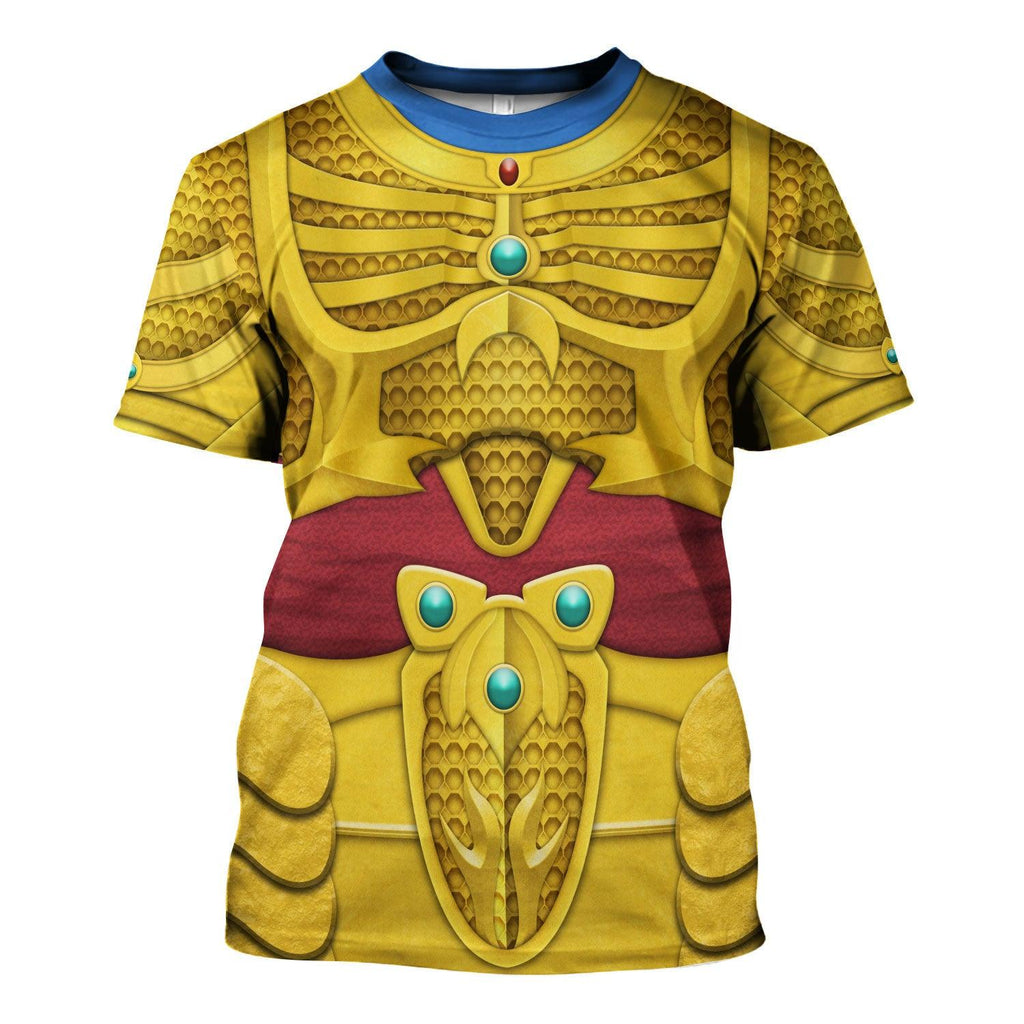 Goldar Mighty Morphin Hoodies Sweatshirt T-shirt Hawaiian Tracksuit - Gearhomie.com