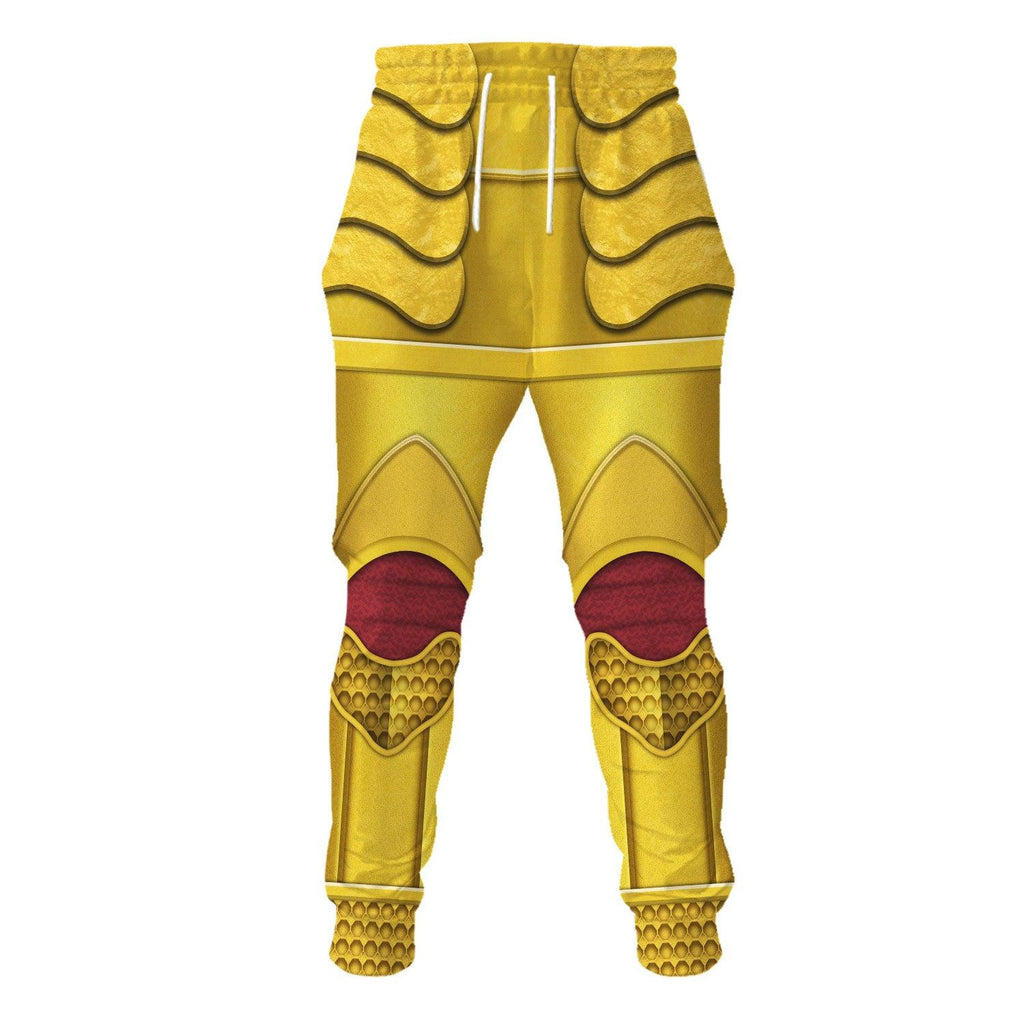 Goldar Mighty Morphin Hoodies Sweatshirt T-shirt Hawaiian Tracksuit - Gearhomie.com