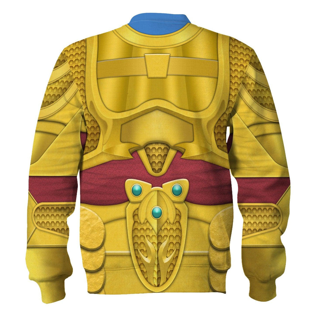 Goldar Mighty Morphin Hoodies Sweatshirt T-shirt Hawaiian Tracksuit - Gearhomie.com