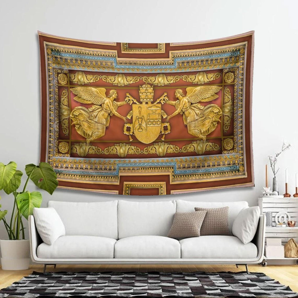 Gregory XVI Coat Of Arms Tapestry - DucG
