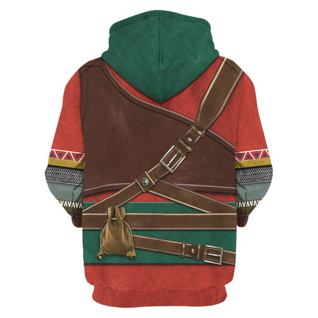 Hylian Armor Unisex Hoodie Sweatshirt T-shirt Sweatpants Cosplay - DucG