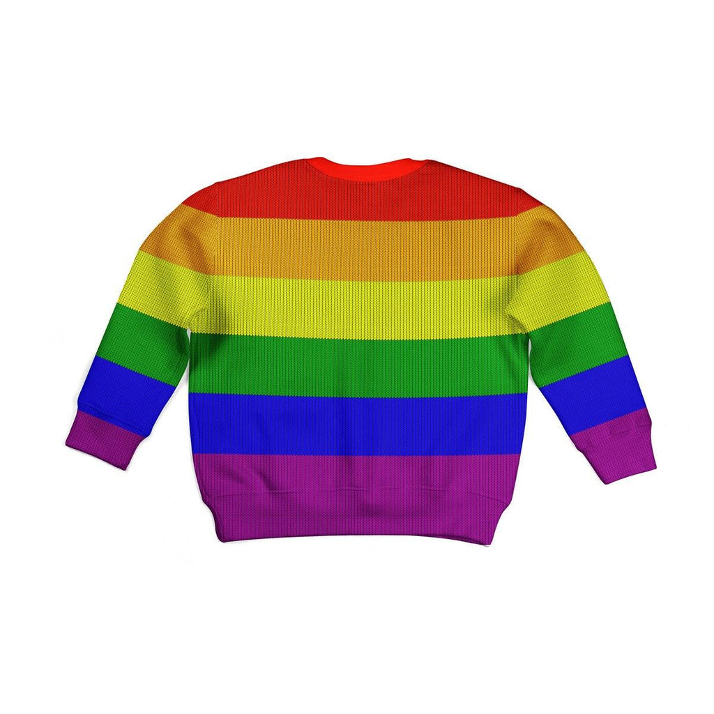 LGBT Kid Christmas Sweater - DucG