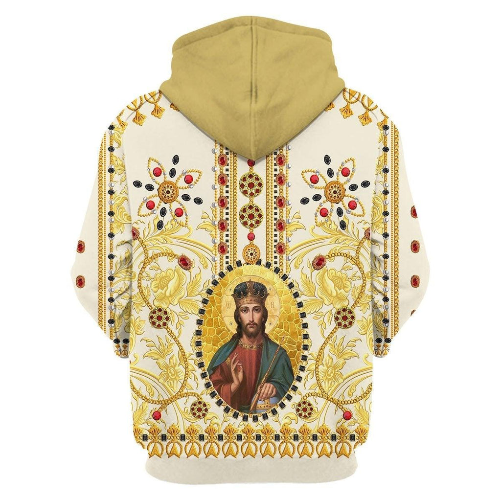 Jesus Christ Zip Hoodie - DucG