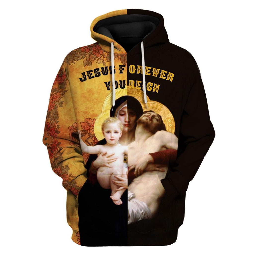 Jesus Forever You Reign Hoodie - DucG