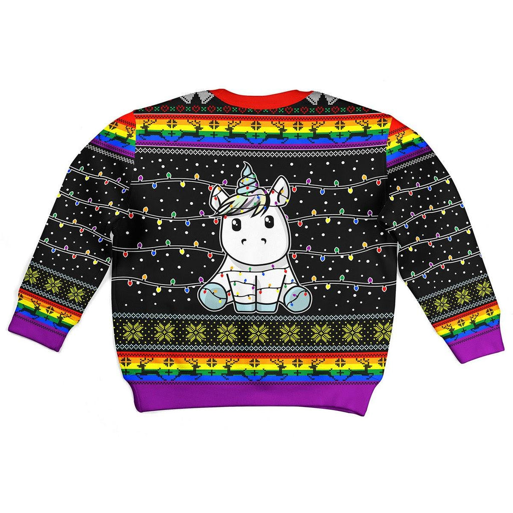 Kid Christmas Tree Kid Christmas Sweater - DucG