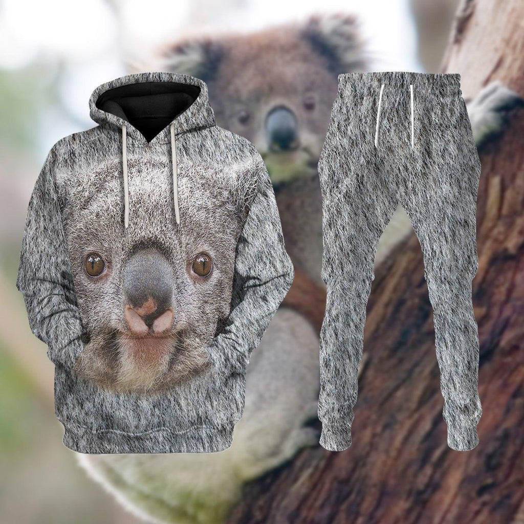 Koala Animal Cosplay T-shirt Hoodie Sweatpants Apparel - DucG