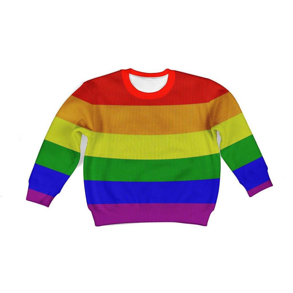 LGBT Kid Christmas Sweater - DucG