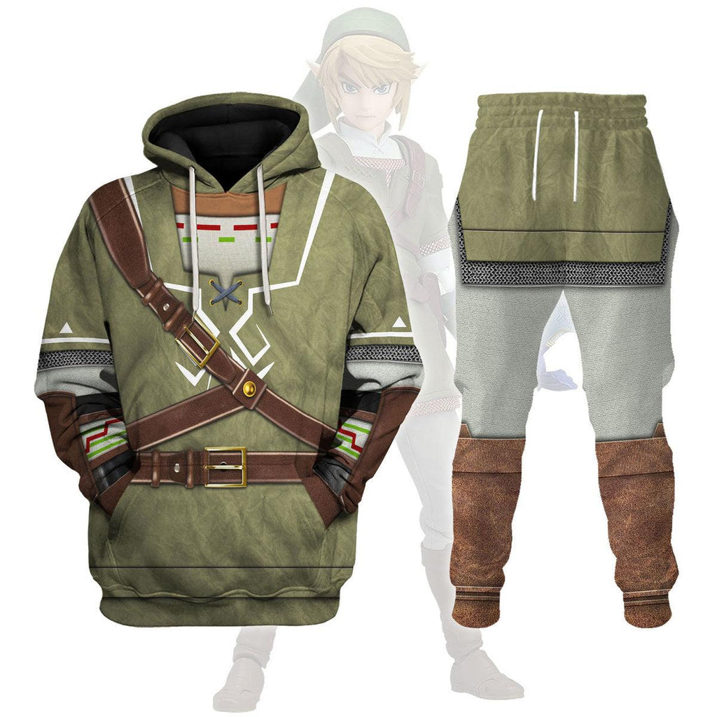 Link Attire Unisex Hoodie Sweatshirt T-shirt Sweatpants Cosplay - DucG