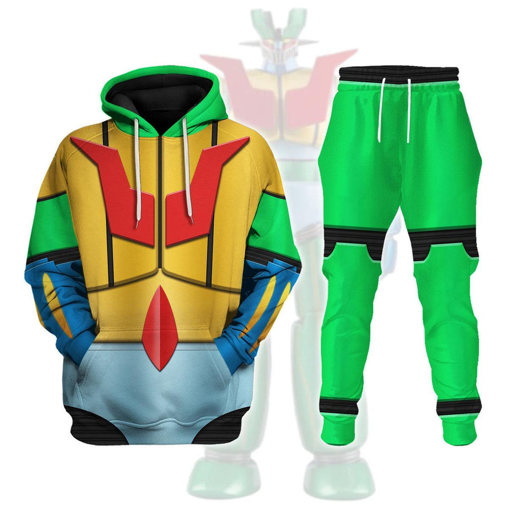 Mazinger Z Mazinger Jeeg Cosplay Costumes: Hoodies, T-Shirts, and Tracksuits | Gearhomie.com - DucG