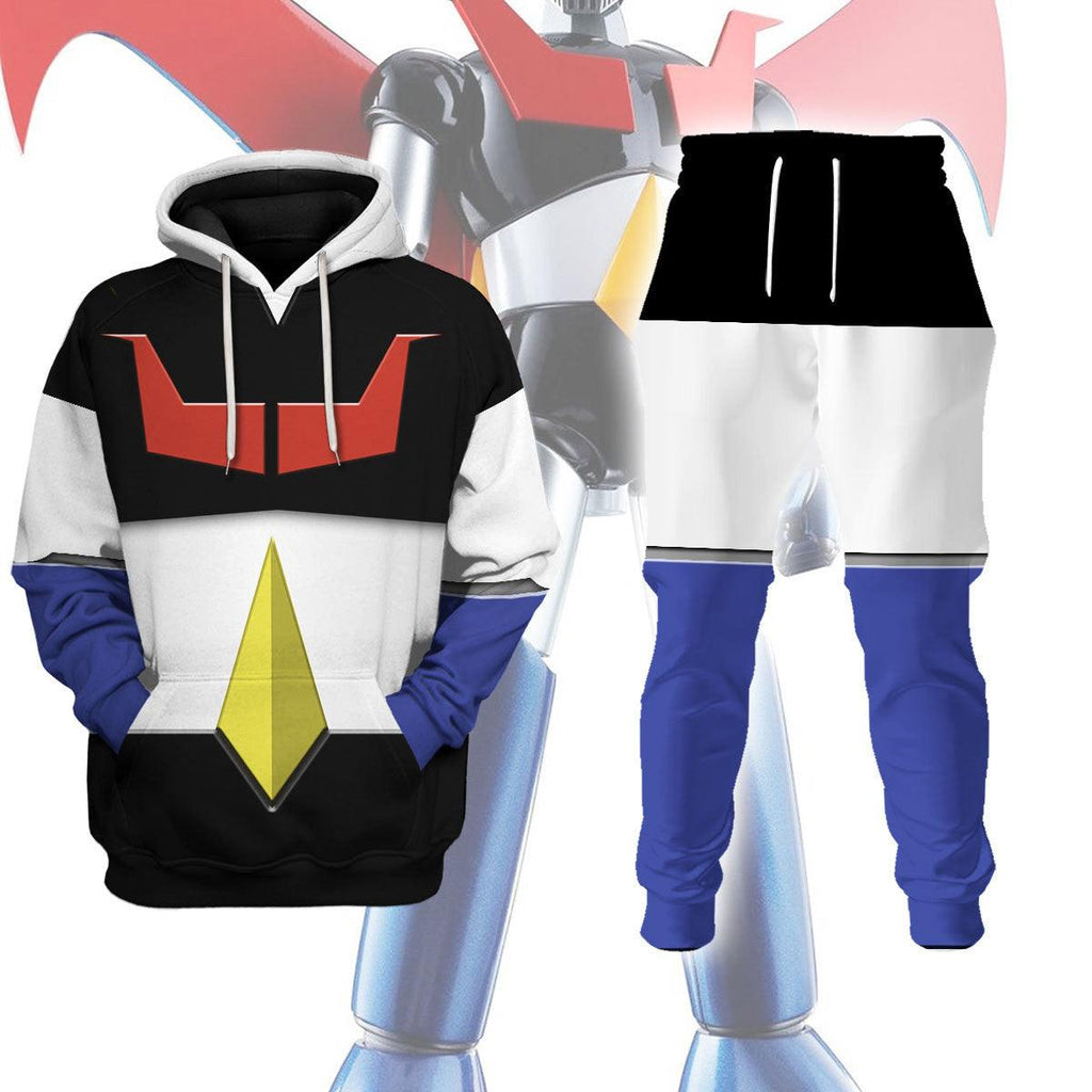 Mazinger Z Tranzor Z Cosplay Costumes: Hoodies, T-Shirts, and Tracksuits | Gearhomie.com - DucG