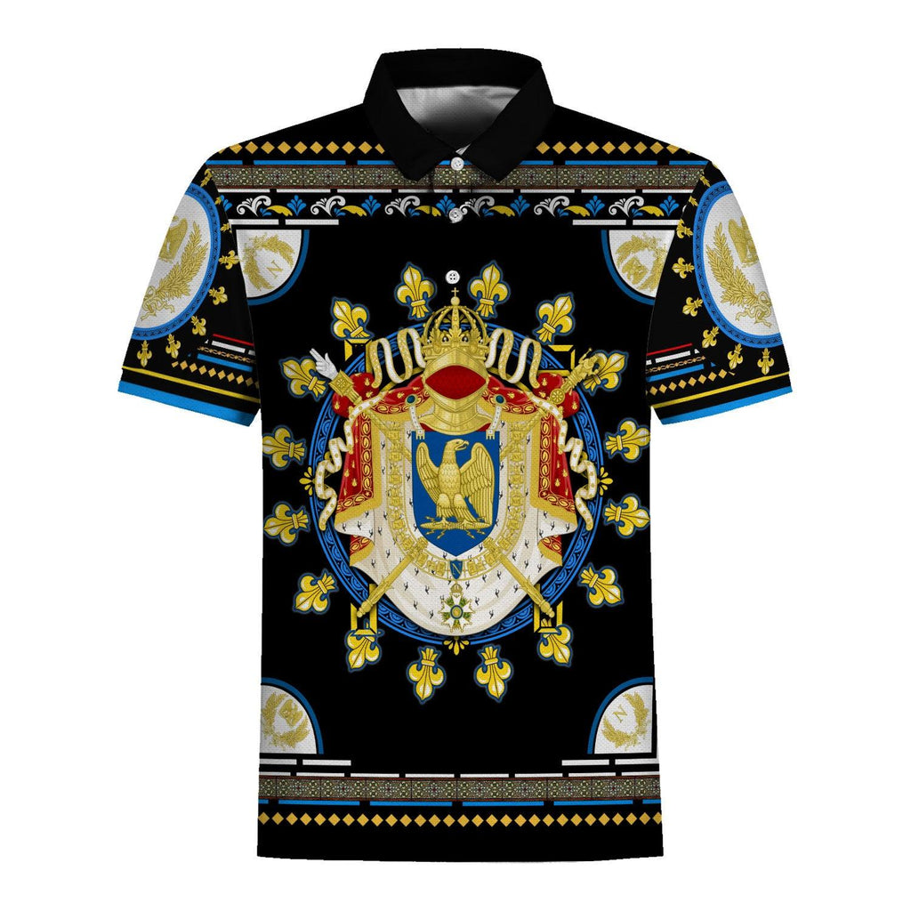 Napoleon Coat of Arms Tops All Over Printed - Gearhomie.com