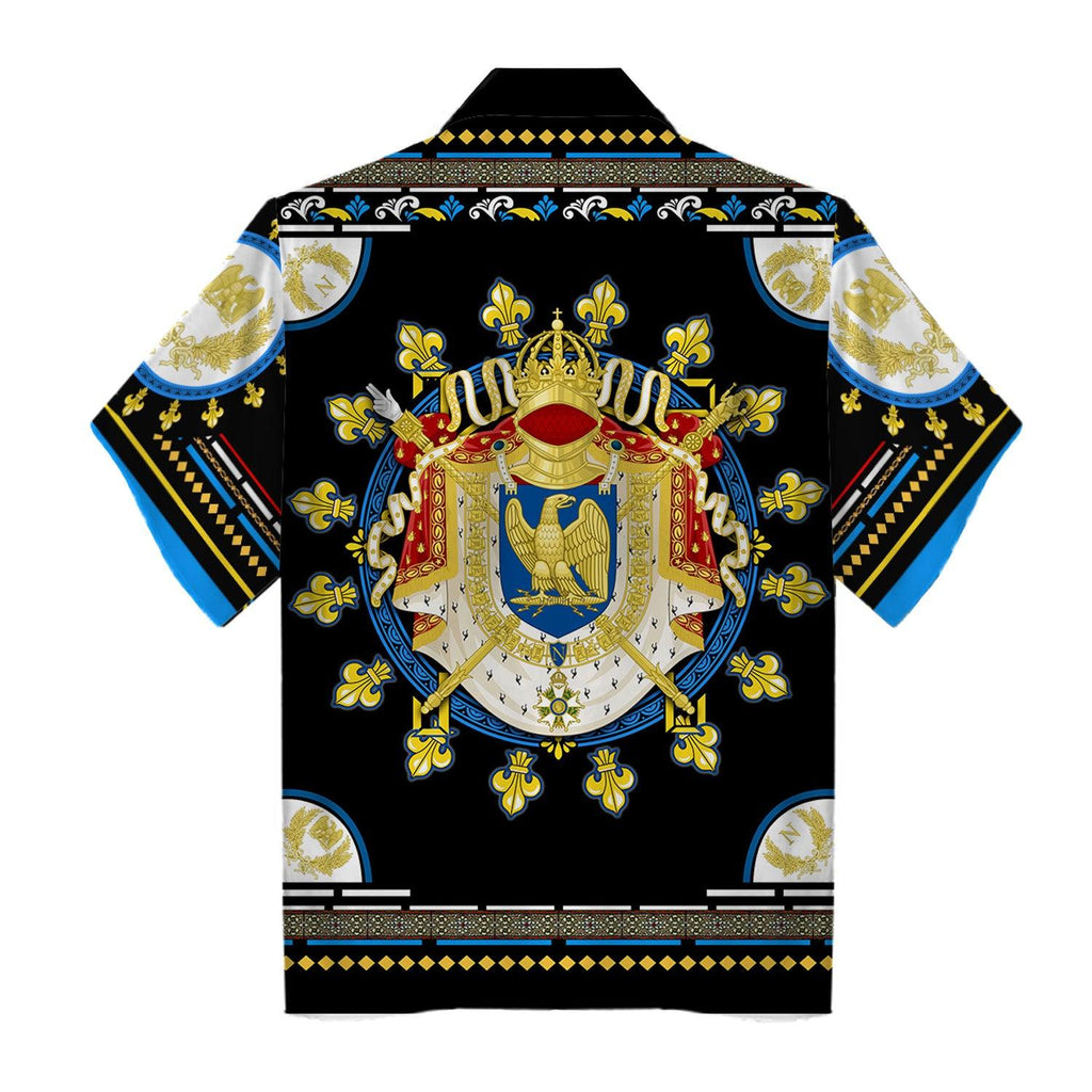 Napoleon Coat of Arms Tops All Over Printed - Gearhomie.com