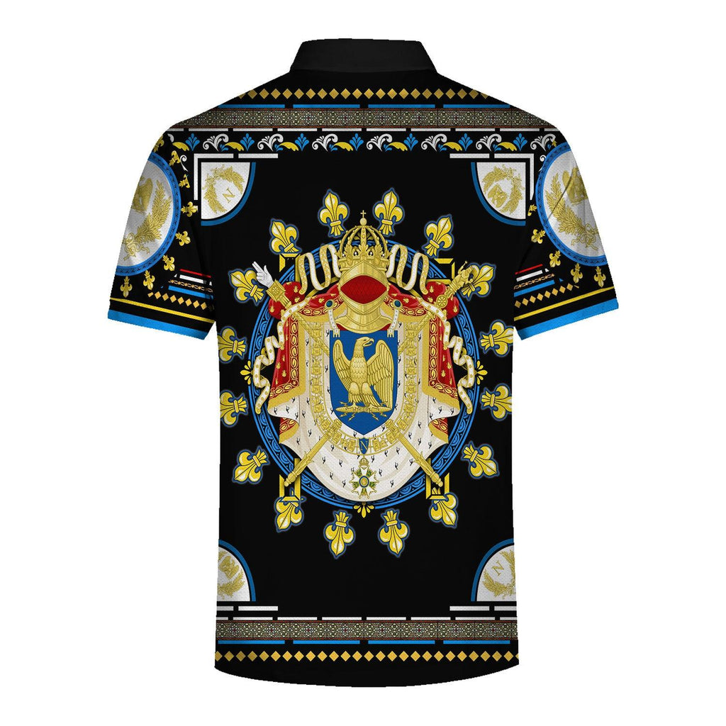 Napoleon Coat of Arms Tops All Over Printed - Gearhomie.com