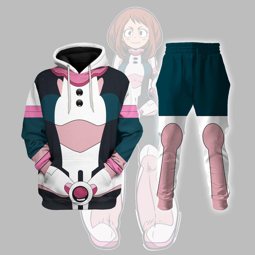 Ochaco Uraraka My Hero Academia Hoodies T-shirt Sweatpants Apparel - DucG