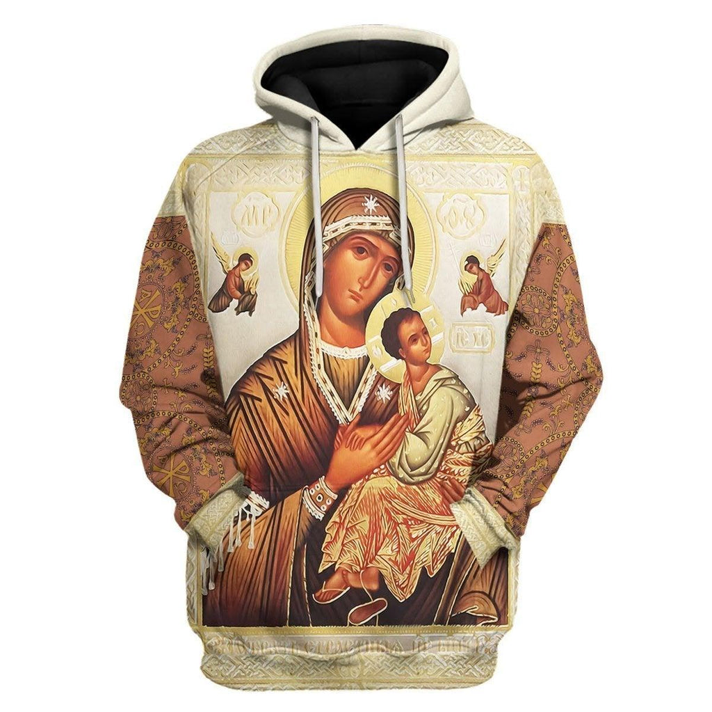 Our Lady of Vladimir Zip Hoodie - DucG