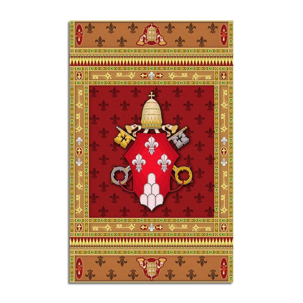 Pope Paul VI Coat of Arms Rug - DucG
