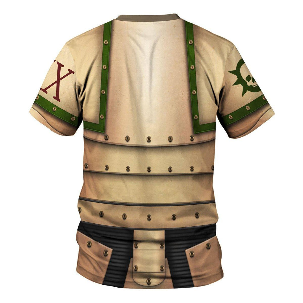 Pre-Heresy Death Guard Legion Colour Scheme T-shirt Hoodie Sweatpants Cosplay - DucG