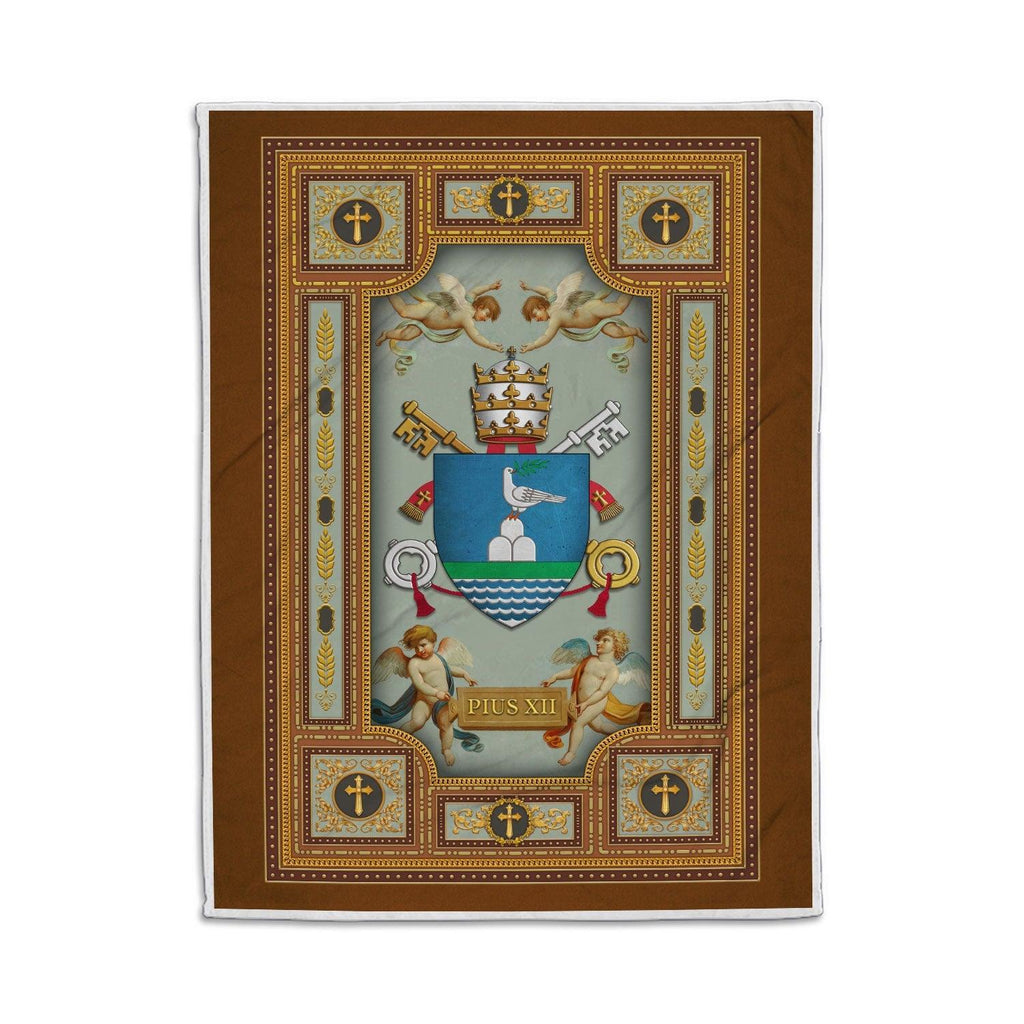 Blanket Pope Pius XII Coat Of Arms - DucG