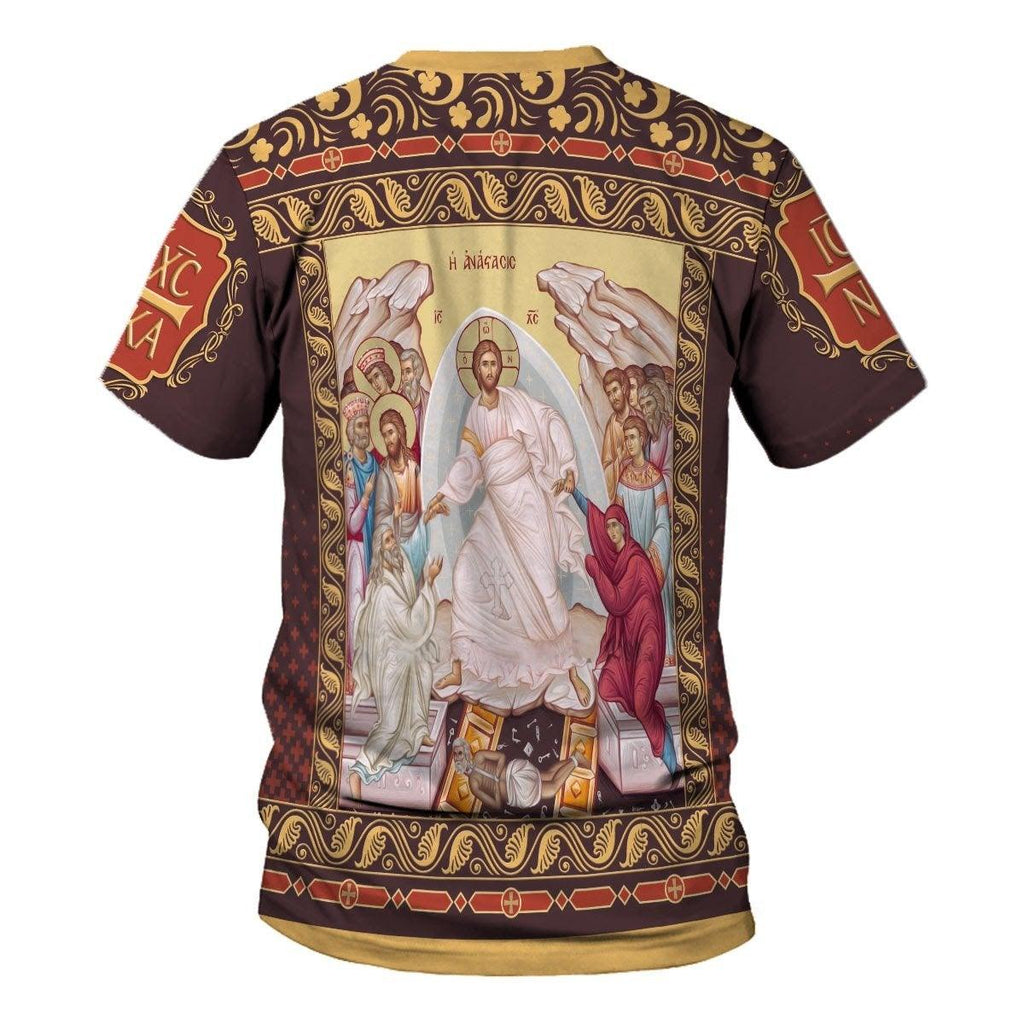 Resurrection of Christ T-shirt - DucG