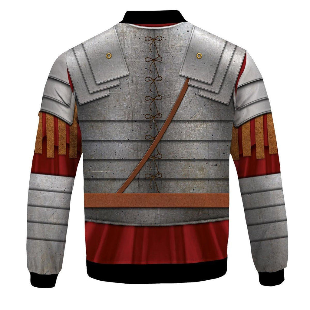 Roman Empire Soldier Armor Bomber Jacket - DucG