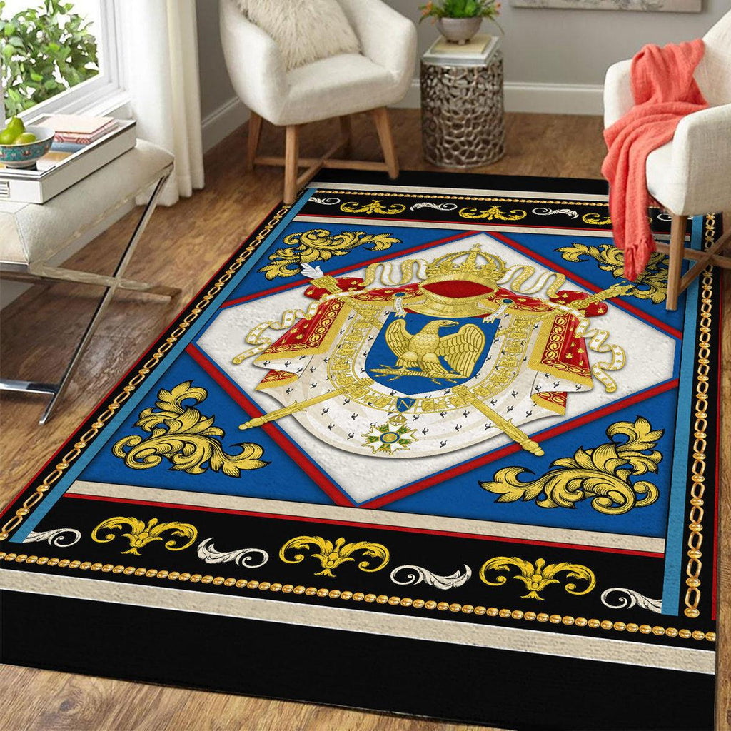 Gearhomie Napoleon Coat Of Arm Rug - Gearhomie.com