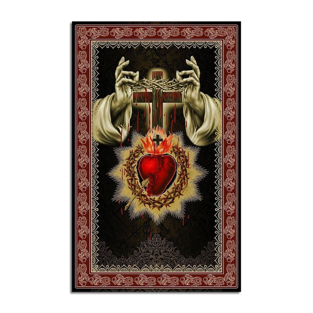 Sacred Heart Rug - DucG