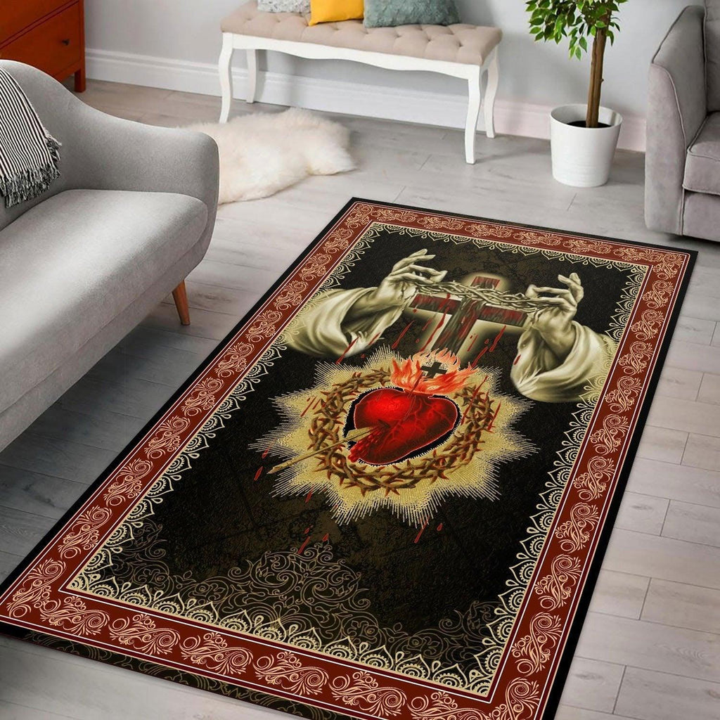 Sacred Heart Rug - DucG