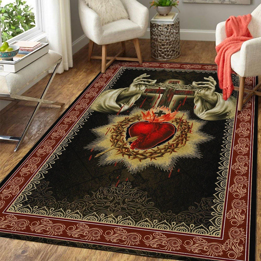 Sacred Heart Rug - DucG