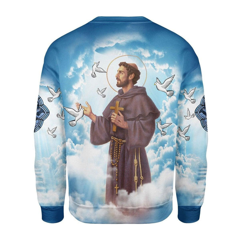 Saint Francis Of Assisi Sweatshirt - DucG