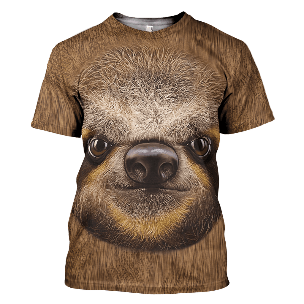 Sloth Animal Cosplay T-shirt Hoodie Sweatpants Apparel - DucG