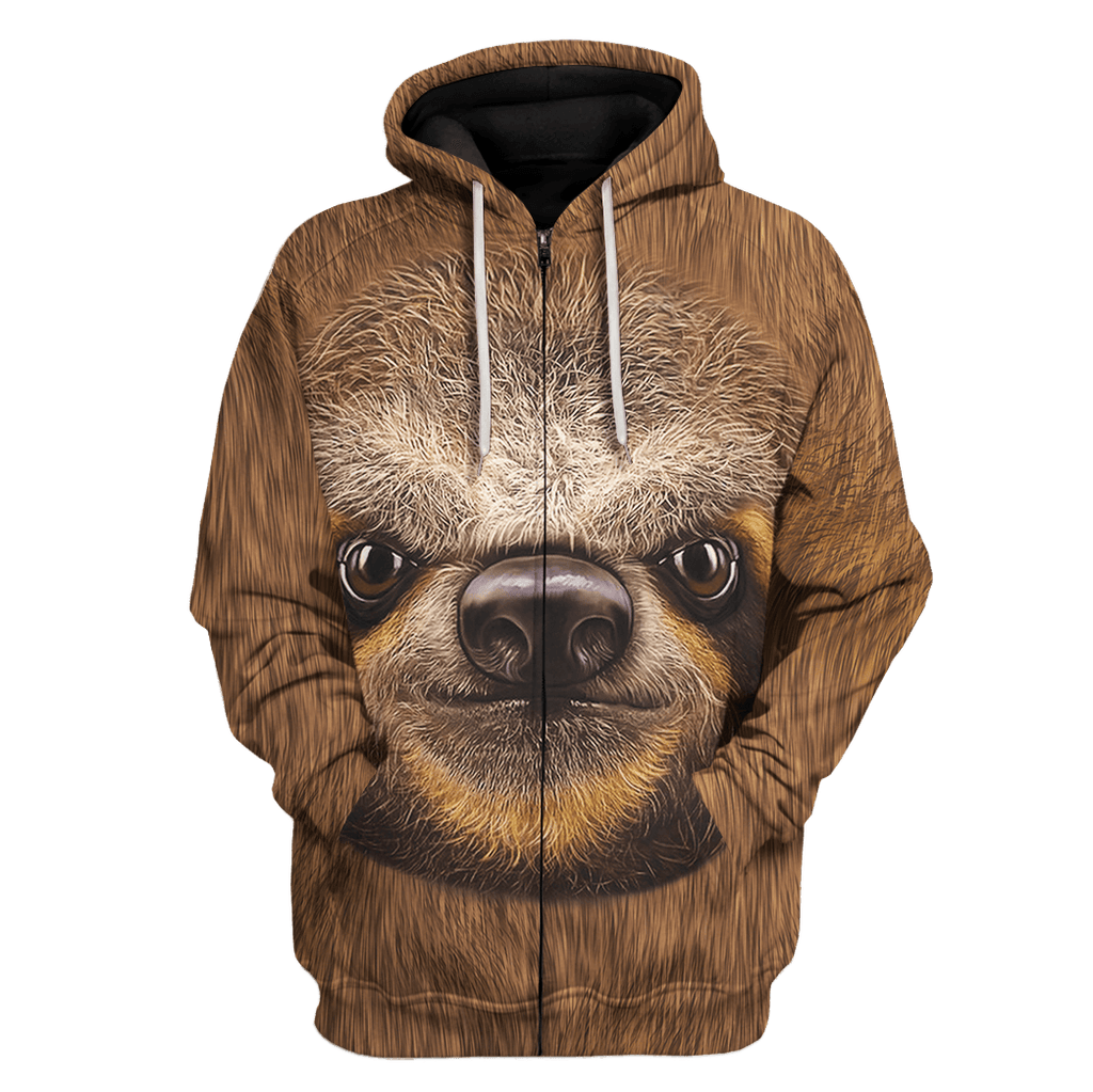 Sloth Animal Cosplay T-shirt Hoodie Sweatpants Apparel - DucG