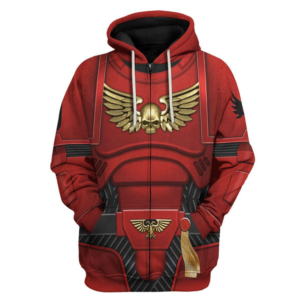 Space Marines Blood Angels V2 T-shirt Hoodie Sweatpants Cosplay - DucG