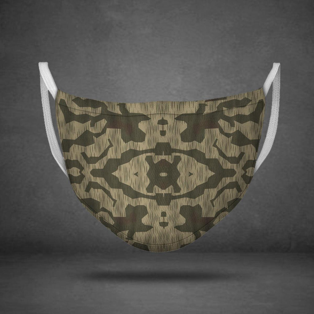 Splinter B Luftwaffen-Splittertarnmuster German WWII Camo Patterns Face Mask - DucG