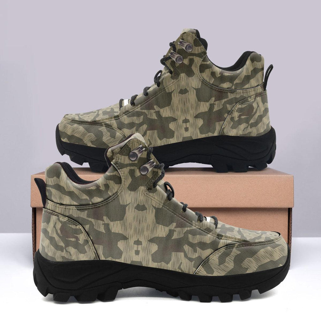 Splinter B Luftwaffen-Splittertarnmuster German WWII Camo Patterns Hiking Shoes - DucG