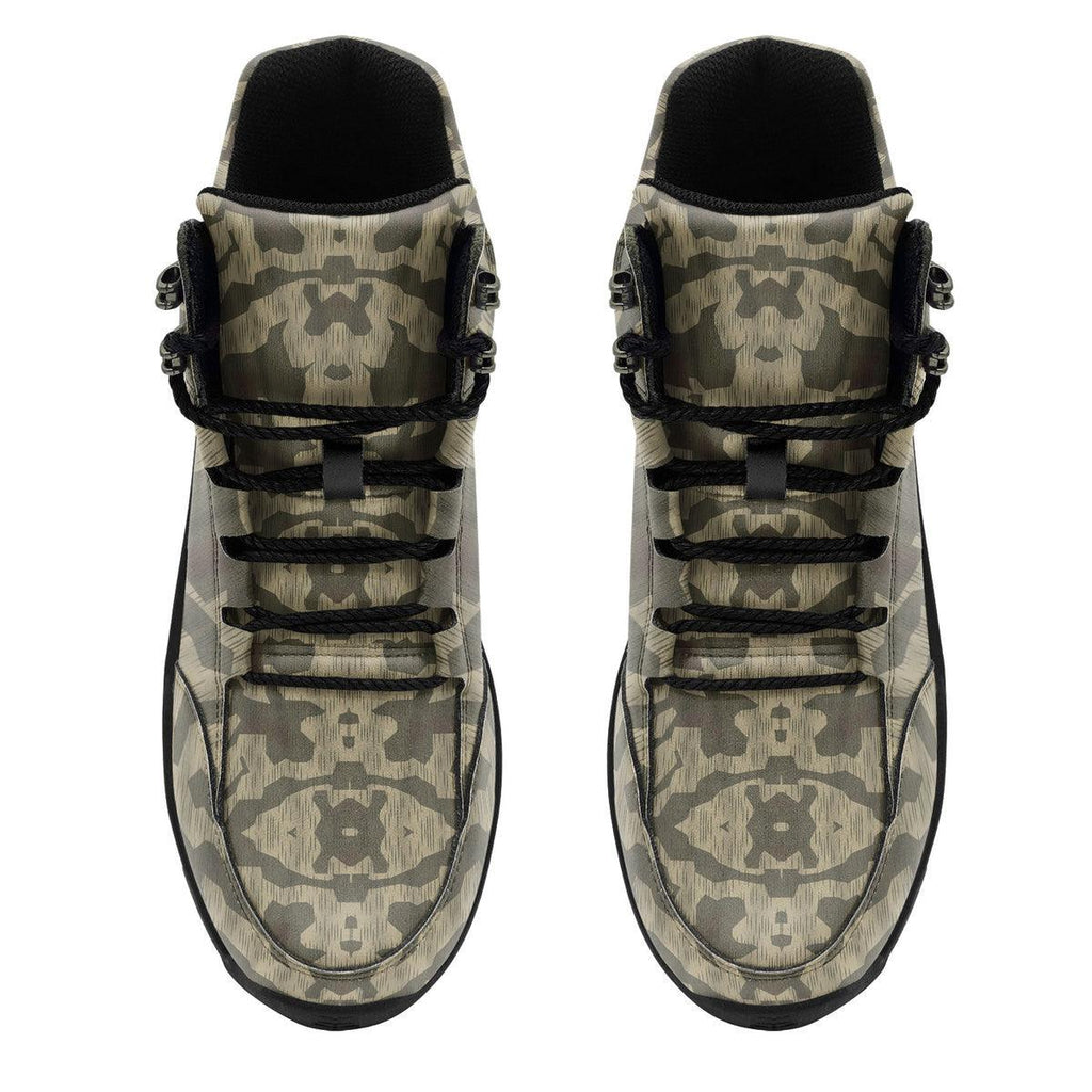 Splinter B Luftwaffen-Splittertarnmuster German WWII Camo Patterns Hiking Shoes - DucG