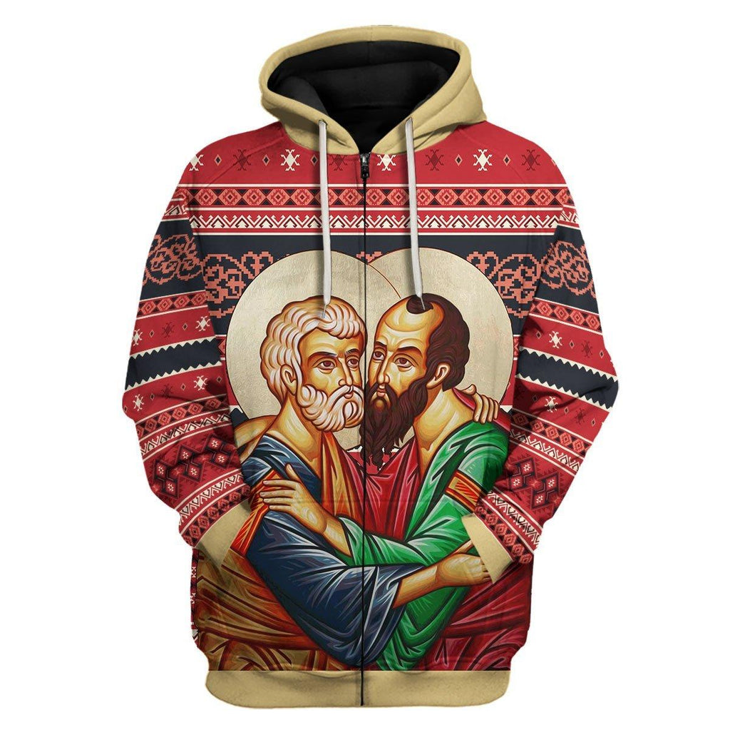 St. Apostles Peter and Paul Hoodie - DucG