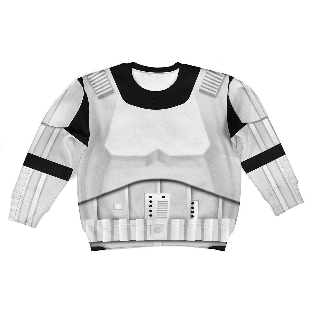 Stormtrooper 2 Hoodie Sweatshirt T-Shirt Kid Tops - Gearhomie.com