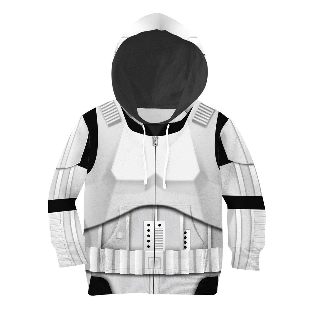 Stormtrooper 2 Hoodie Sweatshirt T-Shirt Kid Tops - Gearhomie.com