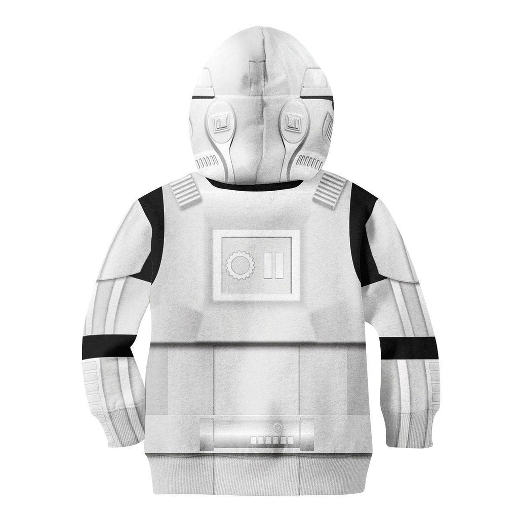 Stormtrooper 2 Hoodie Sweatshirt T-Shirt Kid Tops - Gearhomie.com