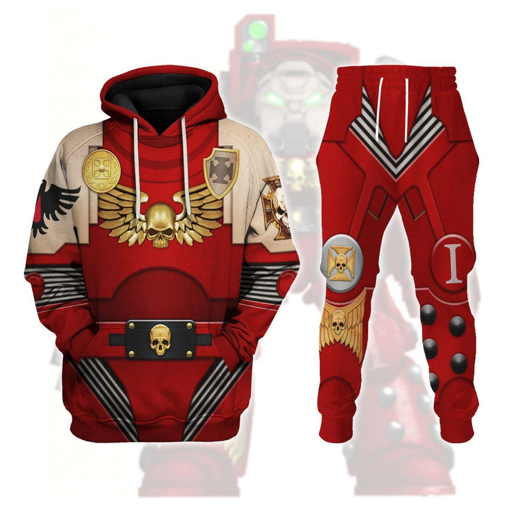 Terminator Armor Blood Ravens T-shirt Hoodie Sweatpants Cosplay - DucG